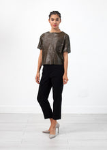 Load image into Gallery viewer, Wool Crepe Pant - violet
