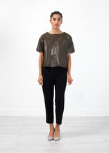 Load image into Gallery viewer, Wool Crepe Pant - violet
