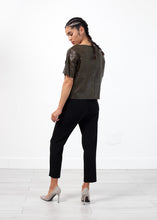 Load image into Gallery viewer, Wool Crepe Pant - violet
