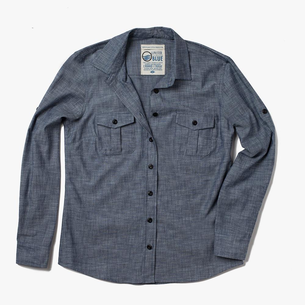 Harriet Chambray - violet