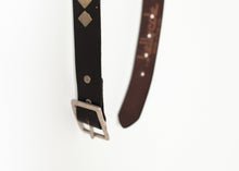 Load image into Gallery viewer, Harlequin Belt in Brown - orange
