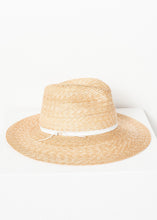 Load image into Gallery viewer, Wrapped Up Hat in Straw/White - white
