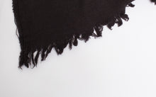 Load image into Gallery viewer, Simple Scarf in Old Black - apricot
