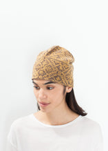 Load image into Gallery viewer, Reversible Beanie in Amber - indigo
