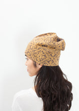 Load image into Gallery viewer, Reversible Beanie in Amber - indigo
