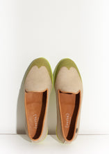 Load image into Gallery viewer, Wingtip Loafer in Lime - white
