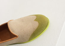 Load image into Gallery viewer, Wingtip Loafer in Lime - white
