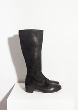 Load image into Gallery viewer, Knee-High Boot in Black - gray
