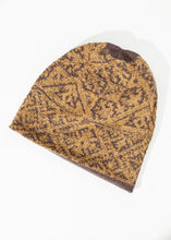 Load image into Gallery viewer, Reversible Beanie in Amber - indigo
