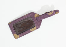 Load image into Gallery viewer, Oscar Luggage Tag in Blueberry - green
