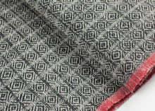 Load image into Gallery viewer, Diamond Scarf in Black/Natural - purple
